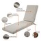 Classic Accessories Ravenna Water-Resistant Patio Chaise Cushion, 80 x 26 x 3 Inch, Mushroom 62-190-016603-EC - alternate 8